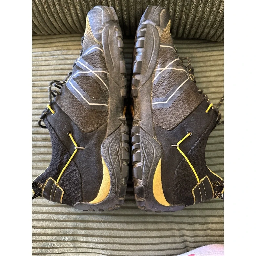 Garmont Sticky Cloud Black Hiking Shoes 1.8mm 3D Mesh Mircofiber Sz 10.5 Vibram